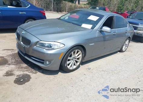 2013 BMW 528I xDrive z USA, uszkodzony, nr VIN WBAXH5C52DD108434